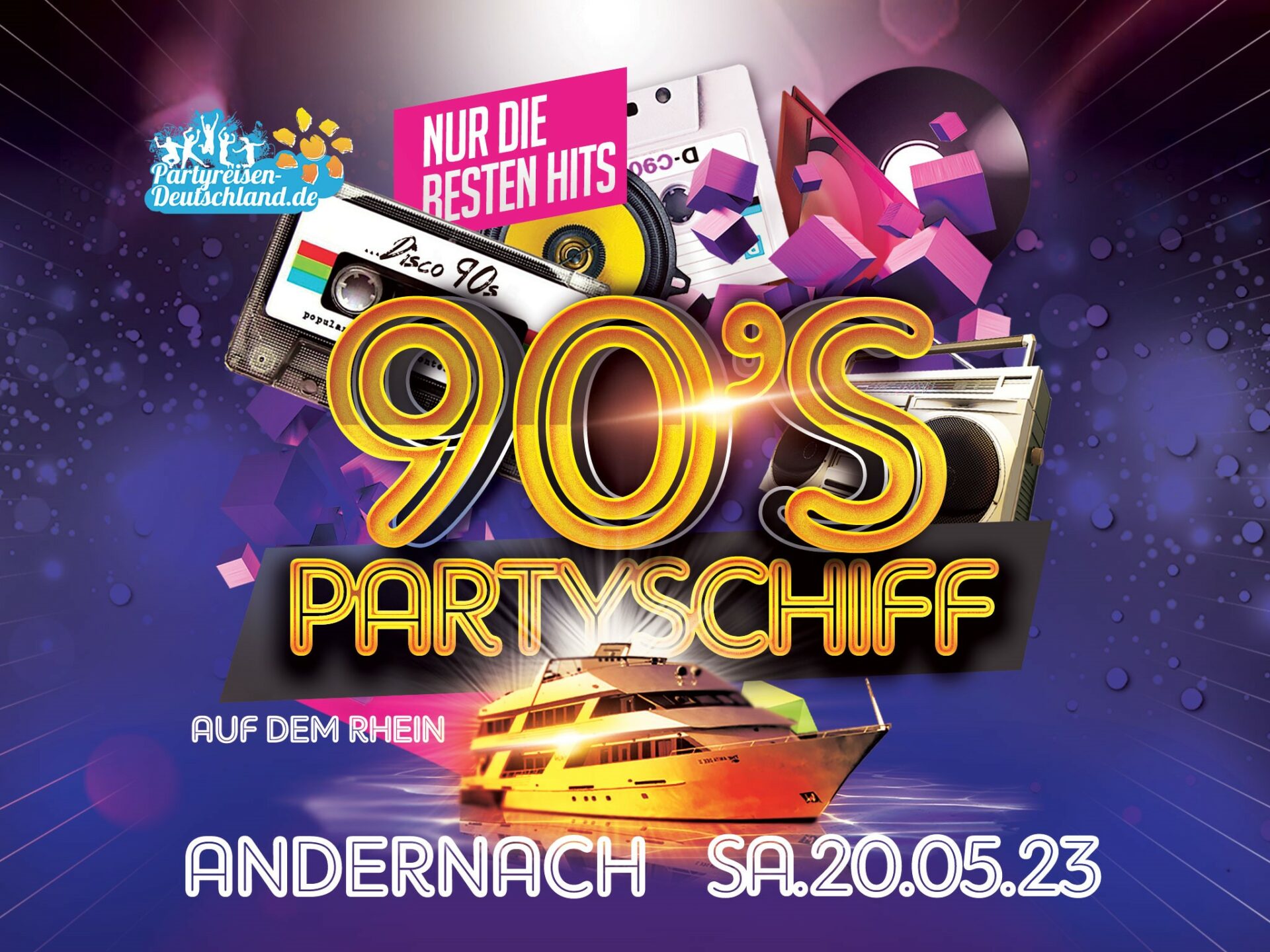 Partyreisen Deutschland — Partytouren, Tagestouren und Spaßgarantie