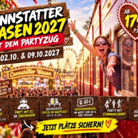 Partyzug Cannstatt Wasen