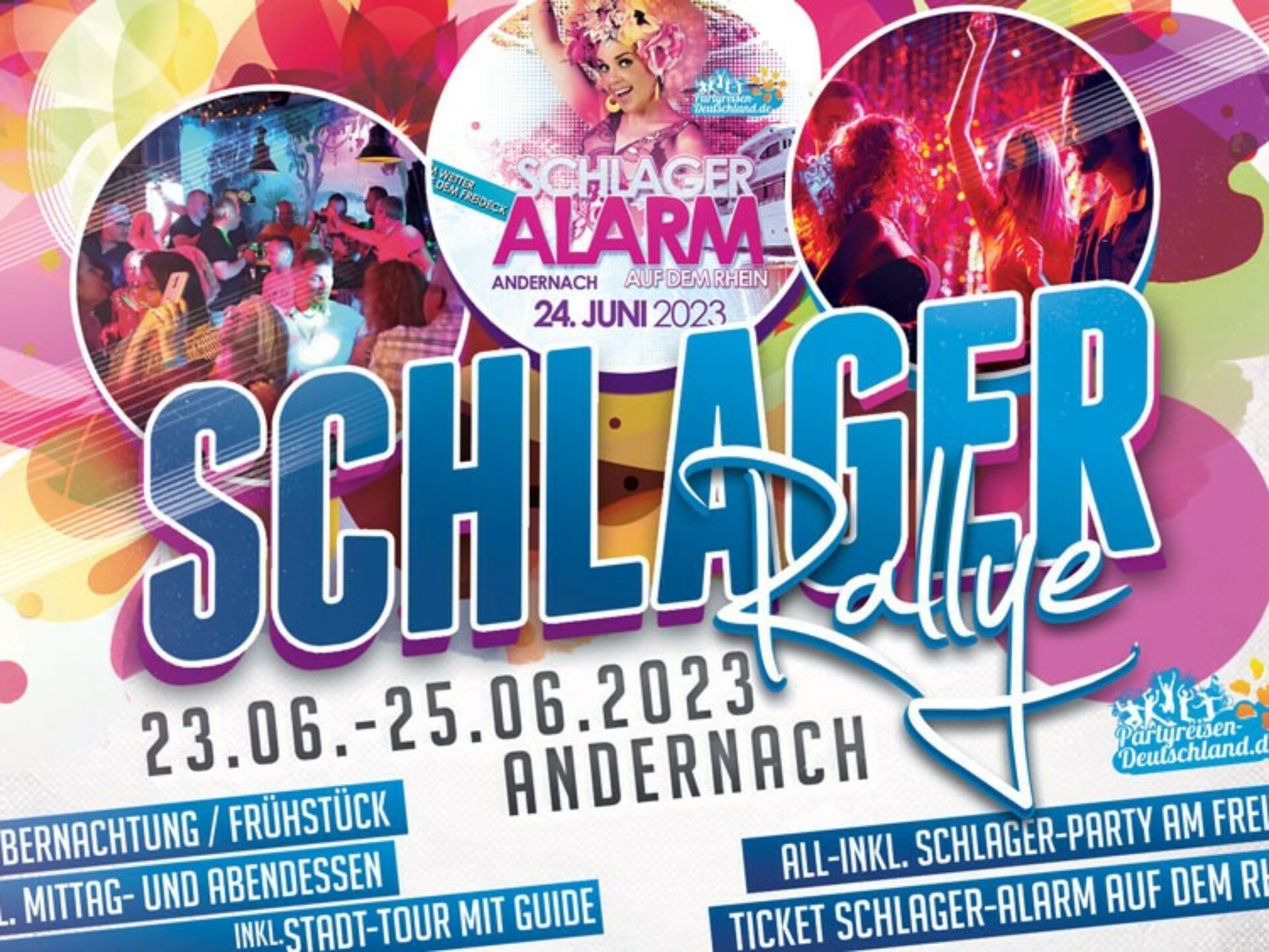 Schlager Rallye 2023 – Das perfekte Schlager Wochenende — Partyreisen