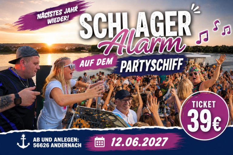 Schlageralarm Tagesticket