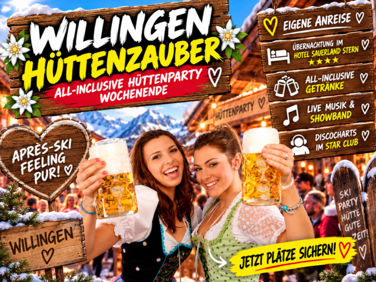 Willingen Sauerland Stern Hüttenzauber