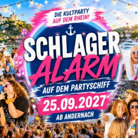 Schlager Alarm-Partyschiff