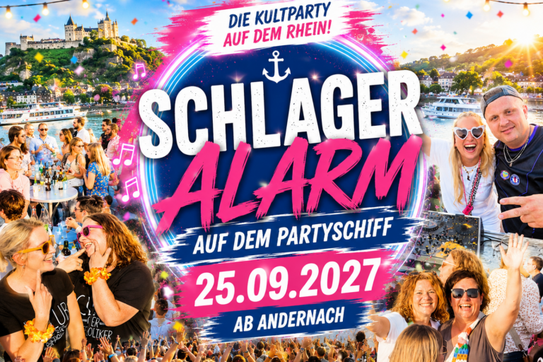 Schlager Alarm-Partyschiff