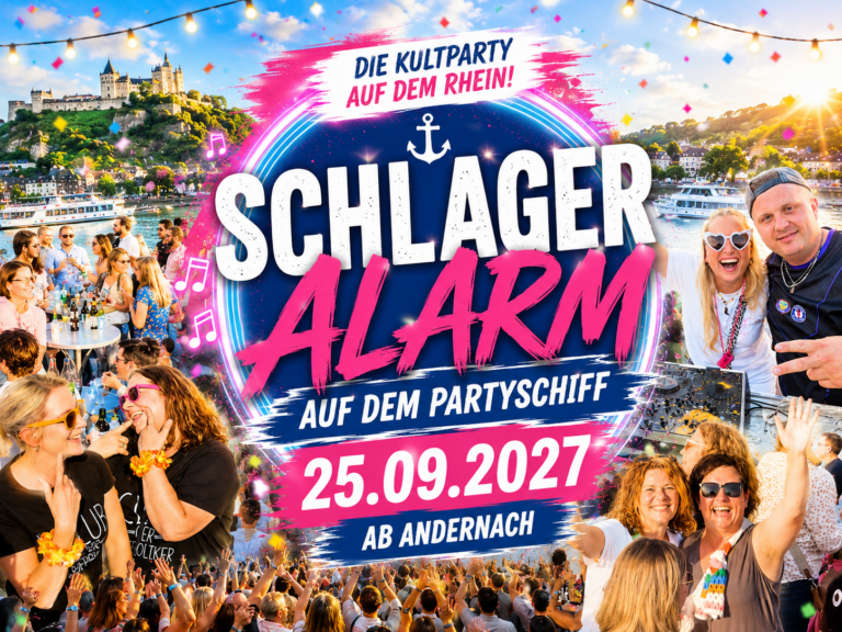 Schlager Alarm-Partyschiff