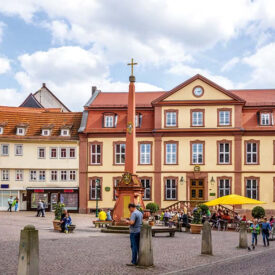 Barocke Stadtansicht in Fulda als Quellenbild von Meier Touren