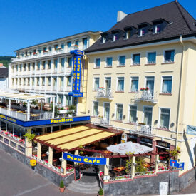 Außenansicht des Parkhotels am Rhein in Rüdesheim
