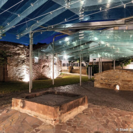Historische Mikwe im Judenhof von Speyer