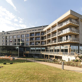 Außenansicht des arborea Marina Resort Neustadt an der Ostsee