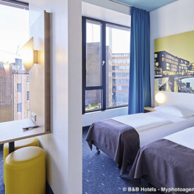 Doppelzimmer im B&B Hotel Münster-Hafen