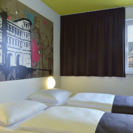Zweibettzimmer im B&B HOTEL Trier