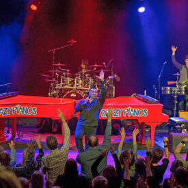 Livekonzert bei Crazy Pianos in Scheveningen