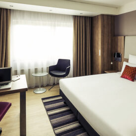 Modernes Doppelzimmer im Mercure Hotel Nijmegen Centre