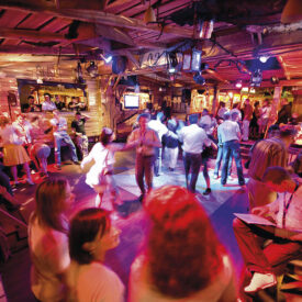 Tanzfläche bei einer Party im Wunderland Kalkar