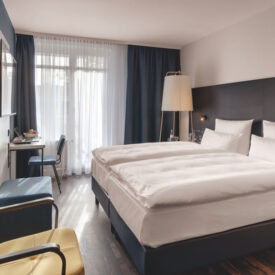 Doppelzimmer im The YARD Hotel Bad Honnef