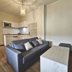 Appartement im Wangerland Resort mit Sofa und Essbereich